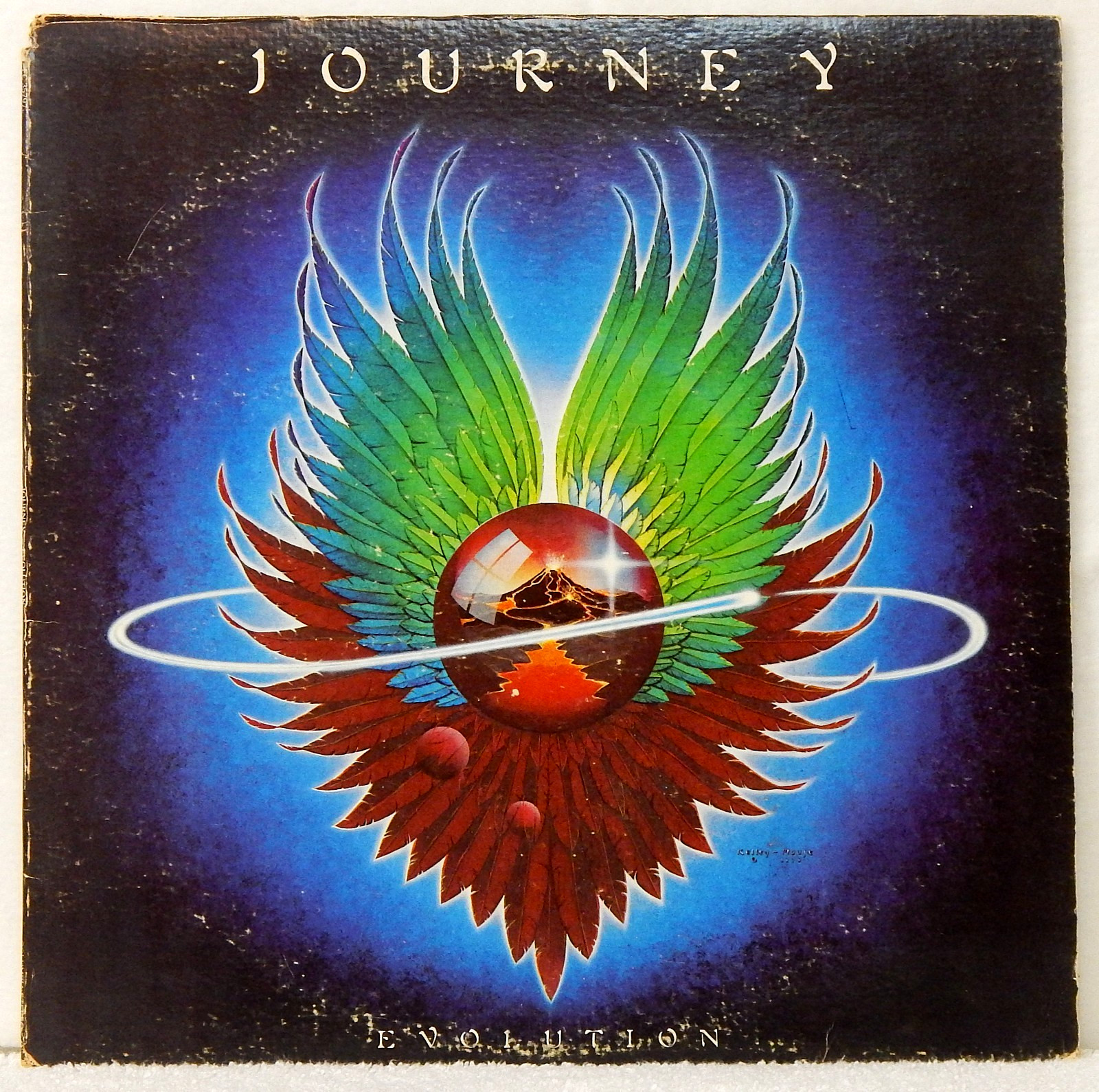 Journey – Evolution 1979 Columbia FC 35797 Classic Rock Vinyl LP Record Album