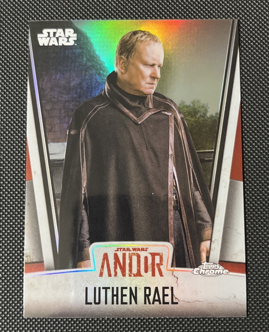 2026 Topps Chrome Star Wars Luthen Rael Andor stagione 2 #AS-RAEL