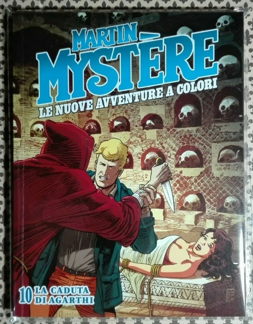  FUMETTO BONELLI -MARTIN MYSTERE,LA CADUTA DI AGARTHI -N.10-NEW-EDICOLA-RIF.855