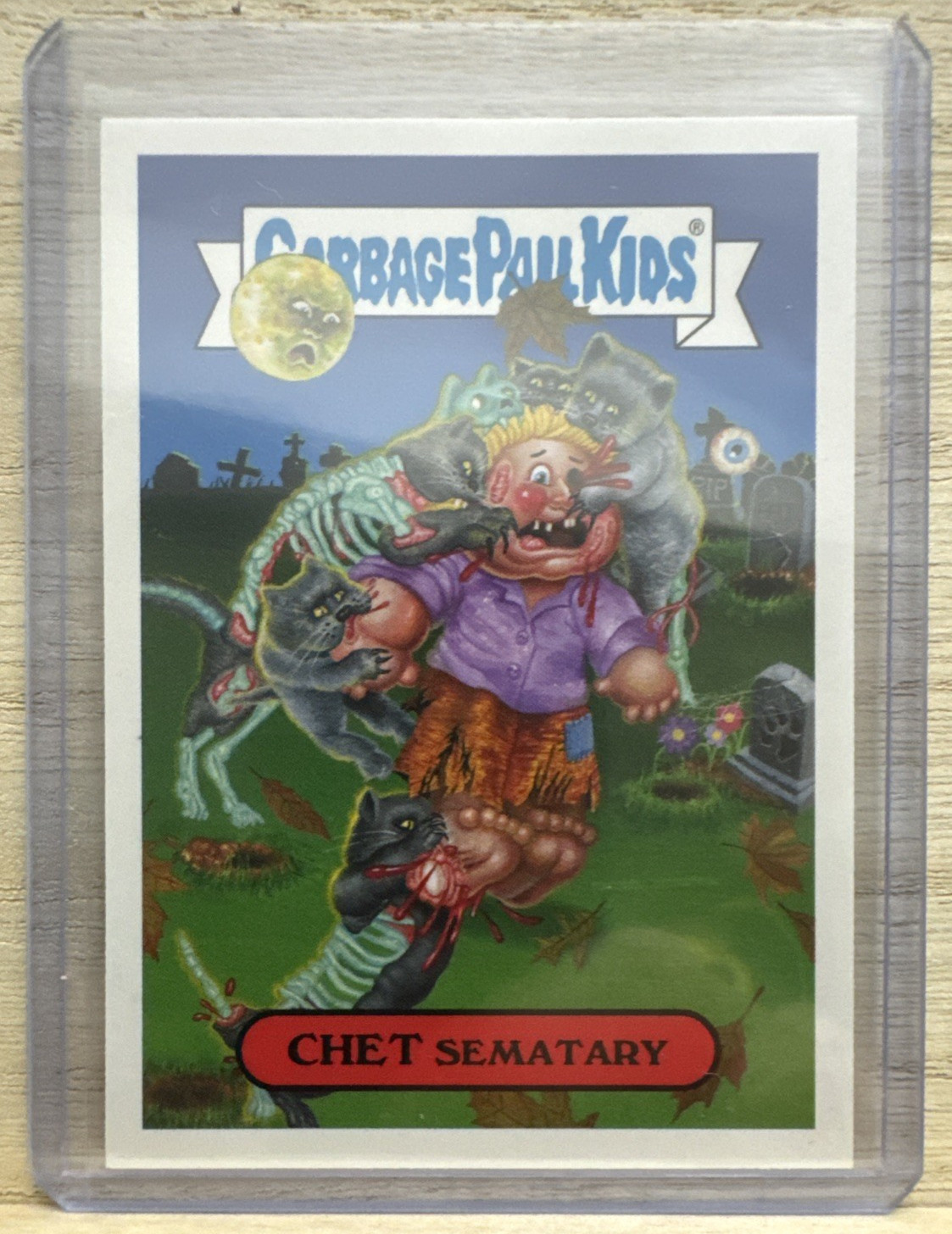 Topps Garbage Pail Kids 2018 - Chet Sematary