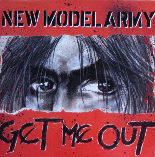 New Model Army - Get Me Out (12", Single, Ltd, Gat) (Near Mint (NM or M-)) - 402