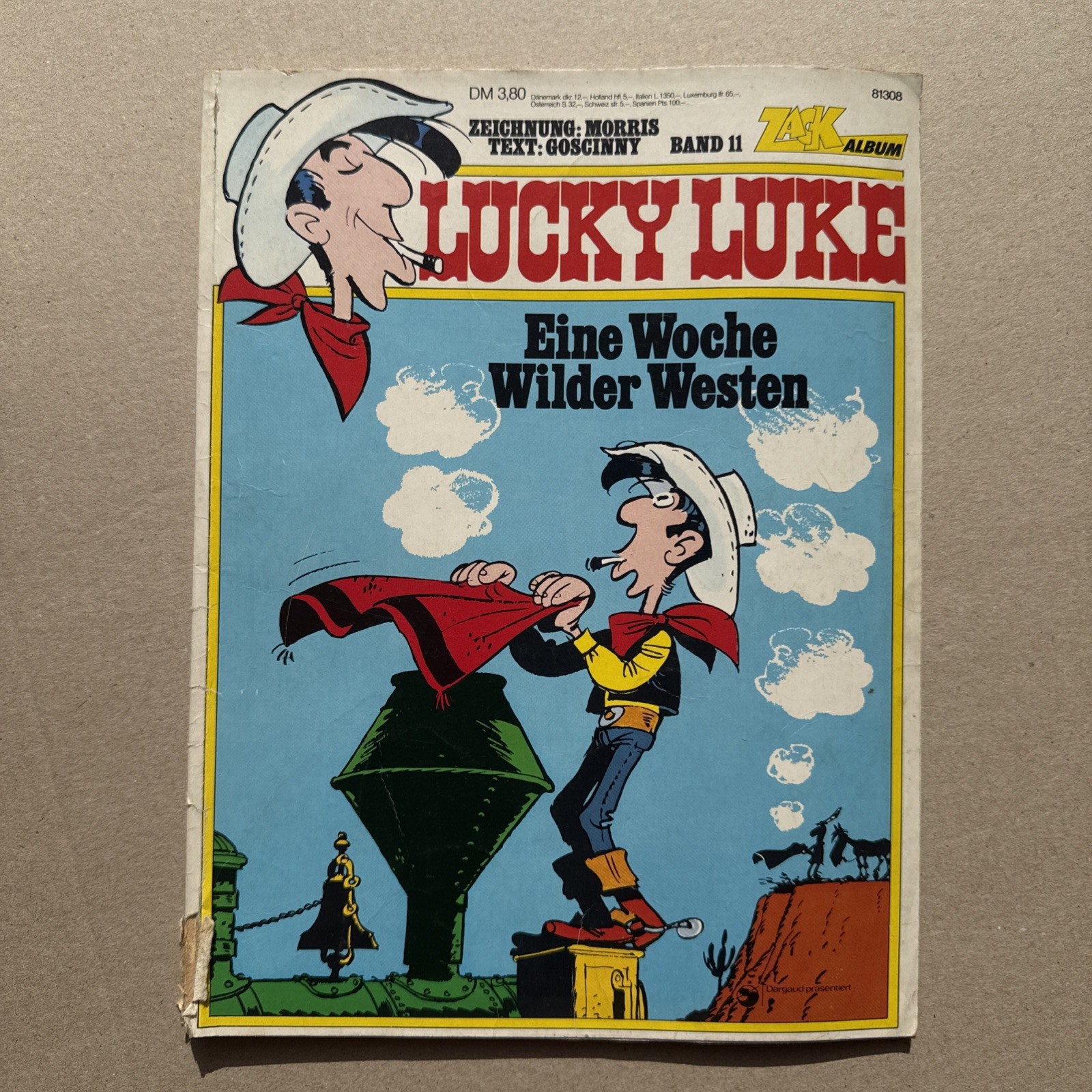 Lucky Luke Una Settimana Selvaggio West, Volume 11, Album Zack Z2,5