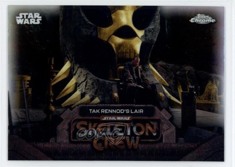2025 Topps Chrome Star Wars Skeleton Crew Tak Rennod's Lair #SC-15 1l8l