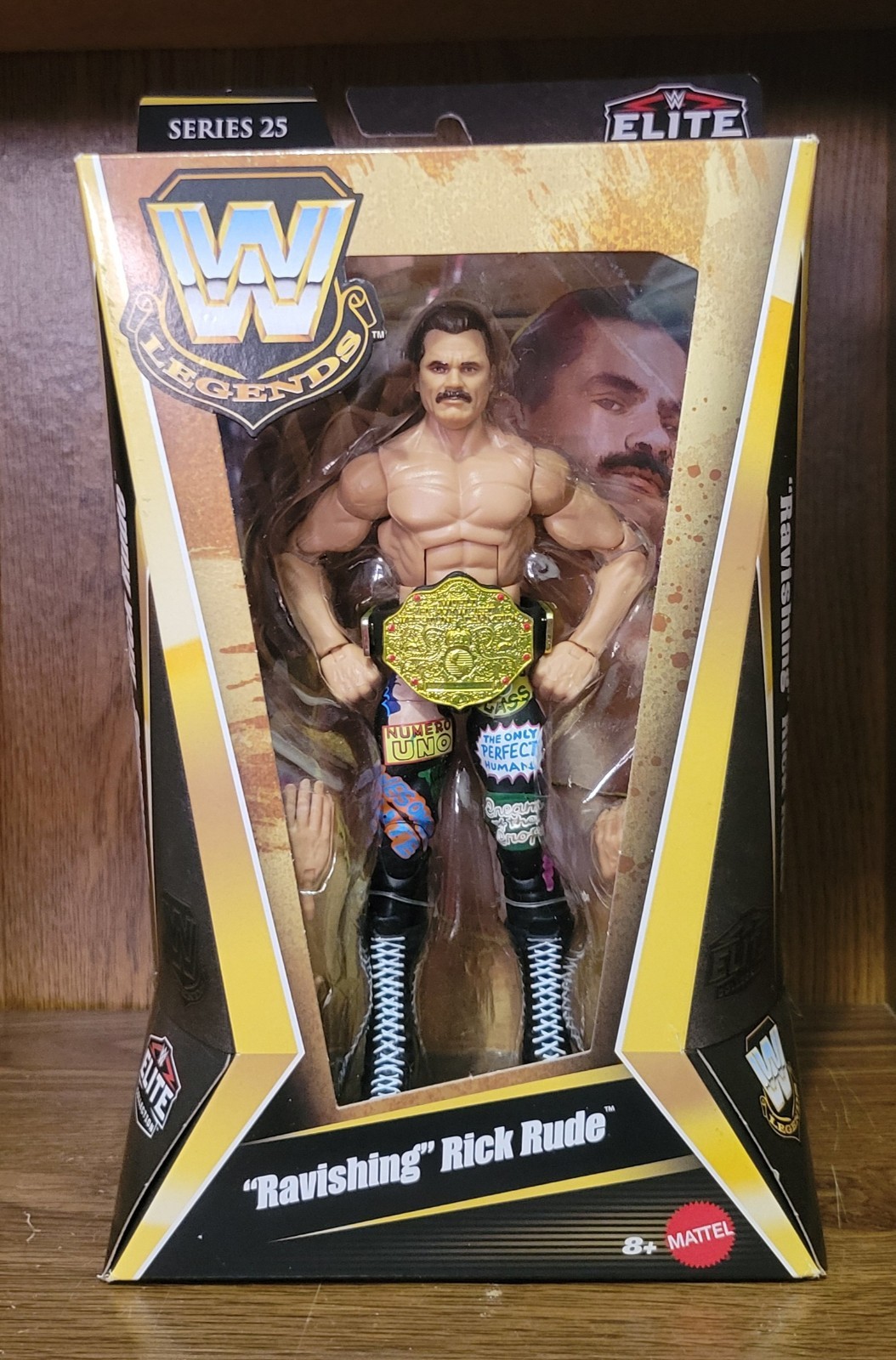 Esclusivo bersaglio WWE "Ravishing" Rick Rude Elite Legends Series 25 