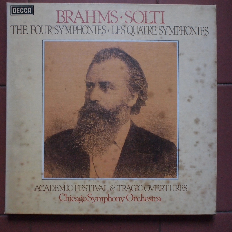 Brahms Sinfonie complete Cofanetto 4 LP Decca