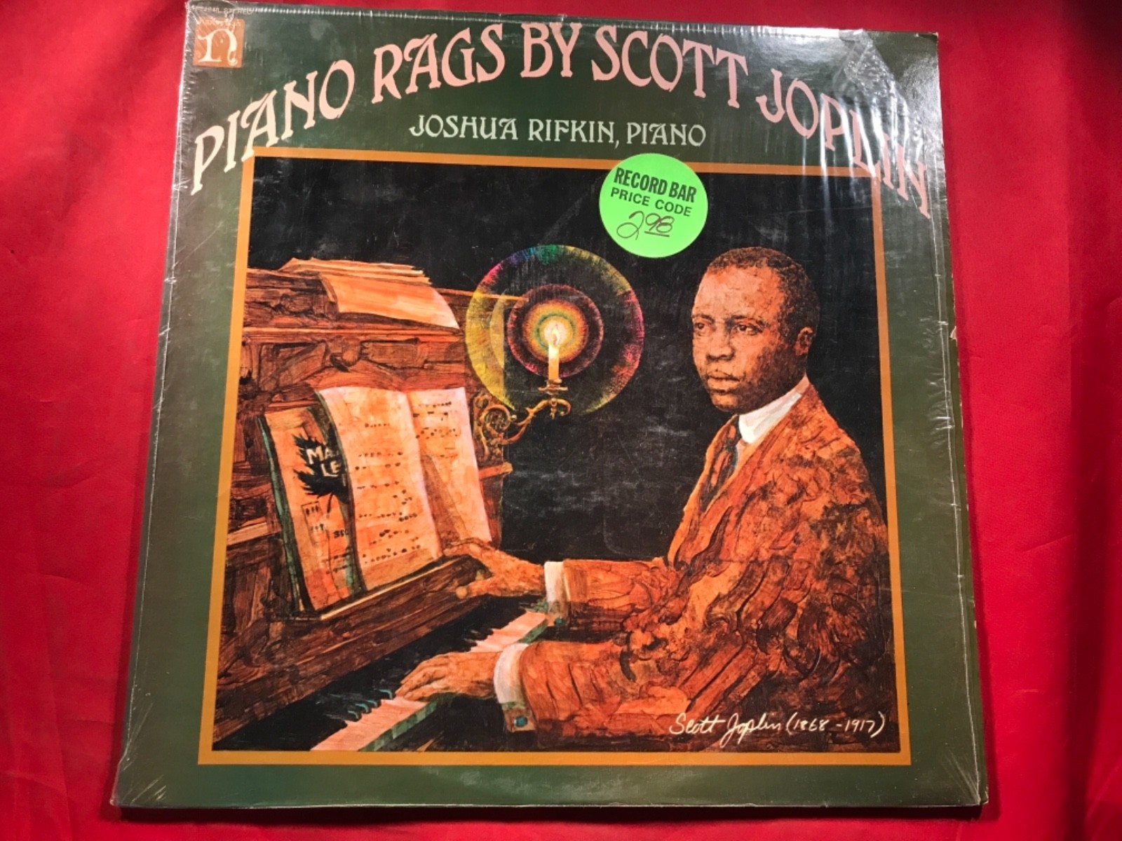 X-34 JOSHUA RIFKIN Pianno Rags By Scott Joplin - H-71248 - NONESUCH RECORDS JAZZ