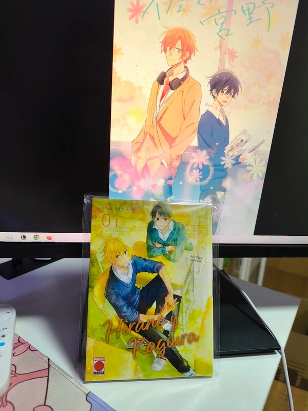 Manga  Hirano y kagiura n.1