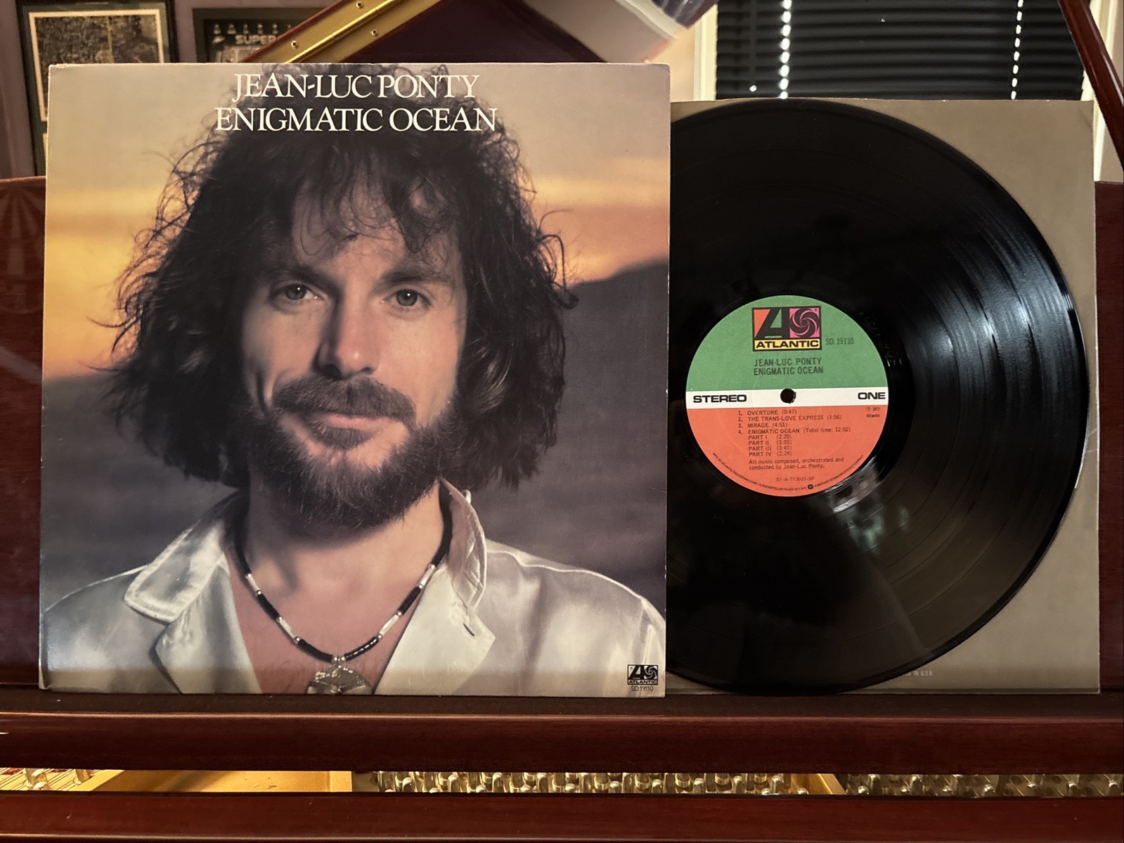 Jean-Luc Ponty - Enigmatic Ocean 1977 Vinyl LP - NM/EX