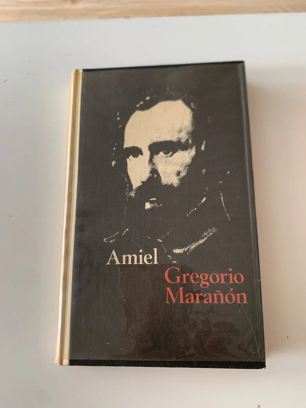 Libro Amiel . Gregorio Marañon.