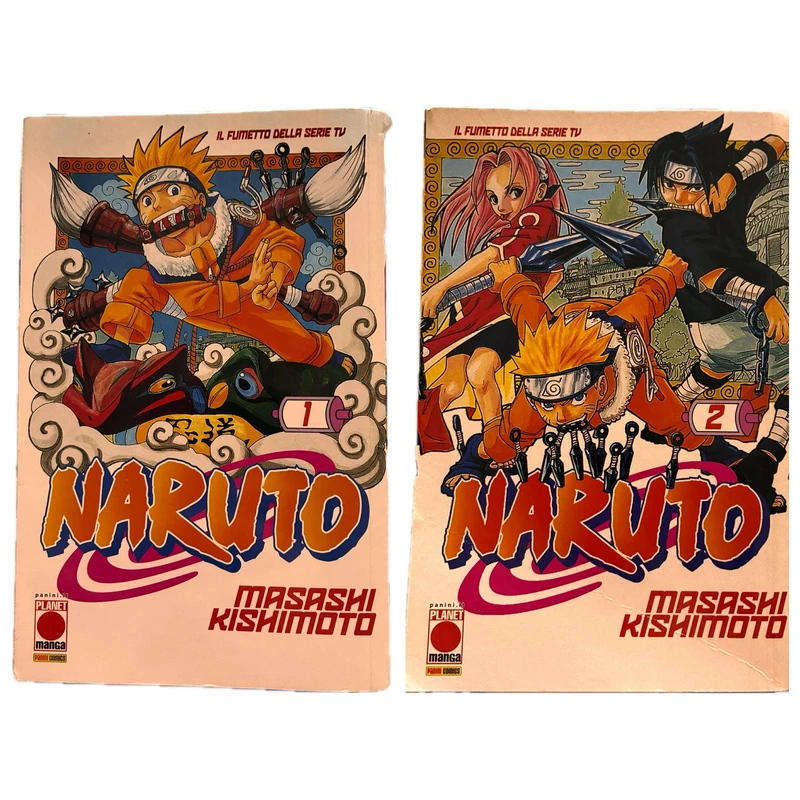 Naruto 1 e 2 – Masashi Kishimoto – Planet Manga
