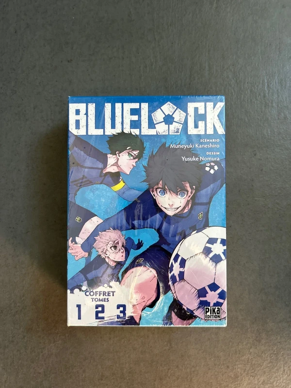 Coffret 3 tomes blue lock