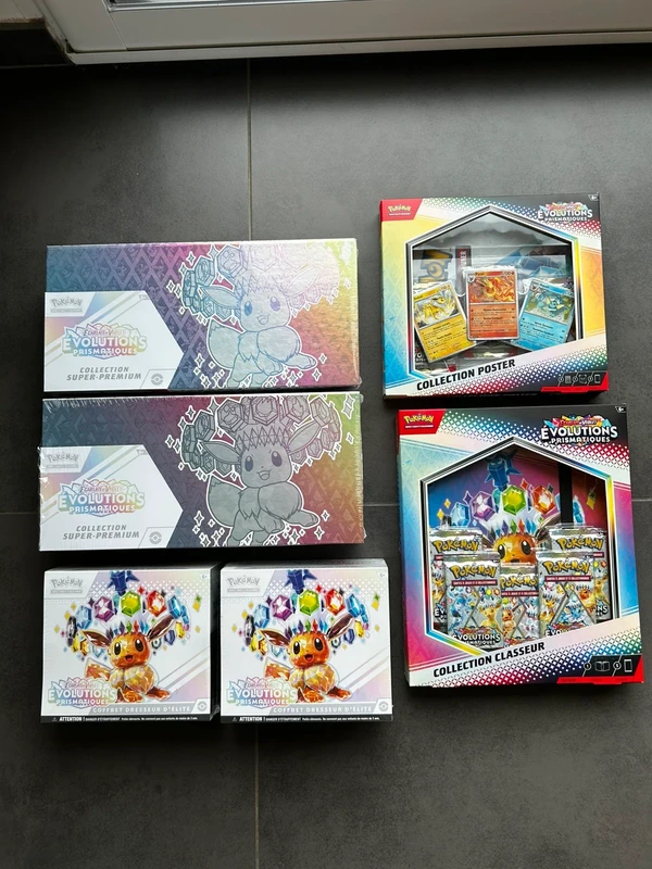 Lot coffrets pokémon