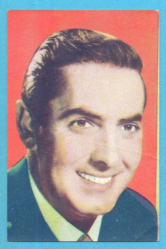 ARTISTI DEL CINEMA-ASTRA 1951-Figurina n. 20-TYRONE POWER-RECUPERATA