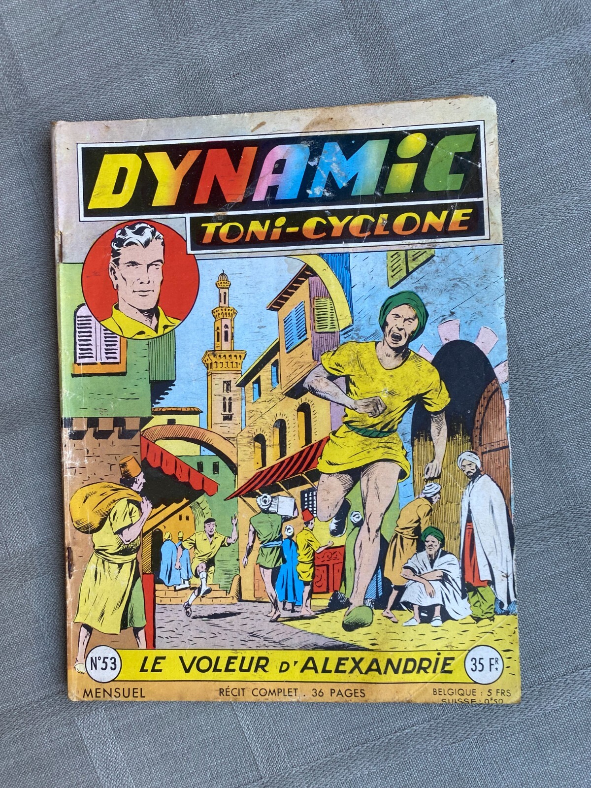 Dynamic Toni-Ciclone ° 53 il Ladro Alessandria Febbraio 1957 IN Corretti