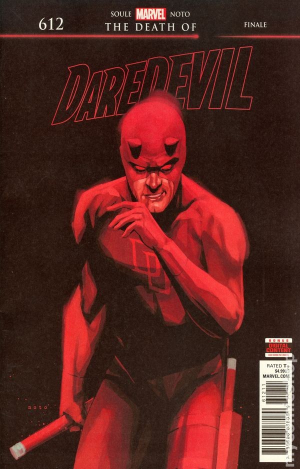Daredevil #612A Noto FN+ 6.5 2019 Immagine Stock