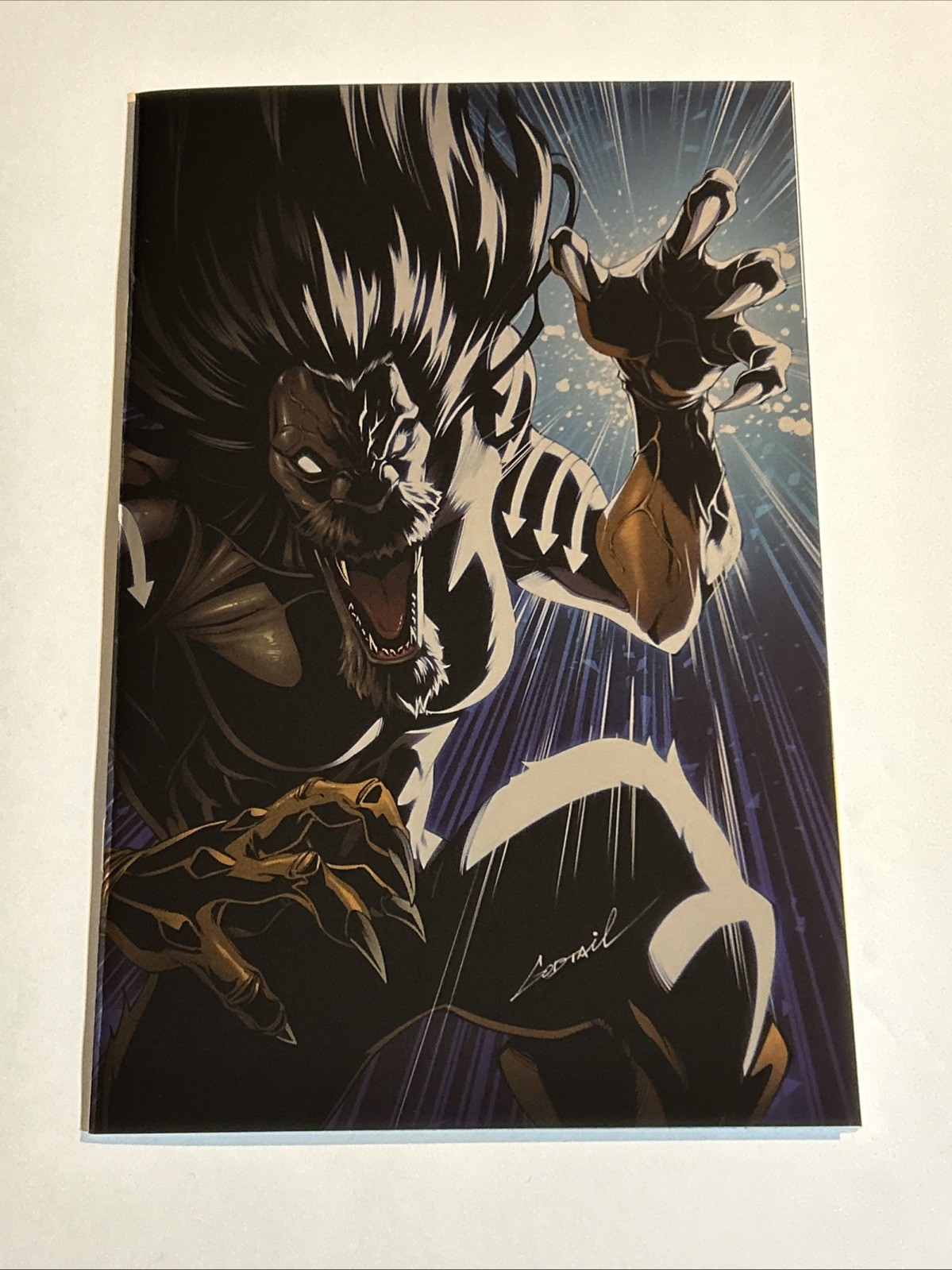 TERMINAL #1 GODTAIL FOIL VARIANTE VERGINE ROBERT KIRKMAN ANDY KUBERT