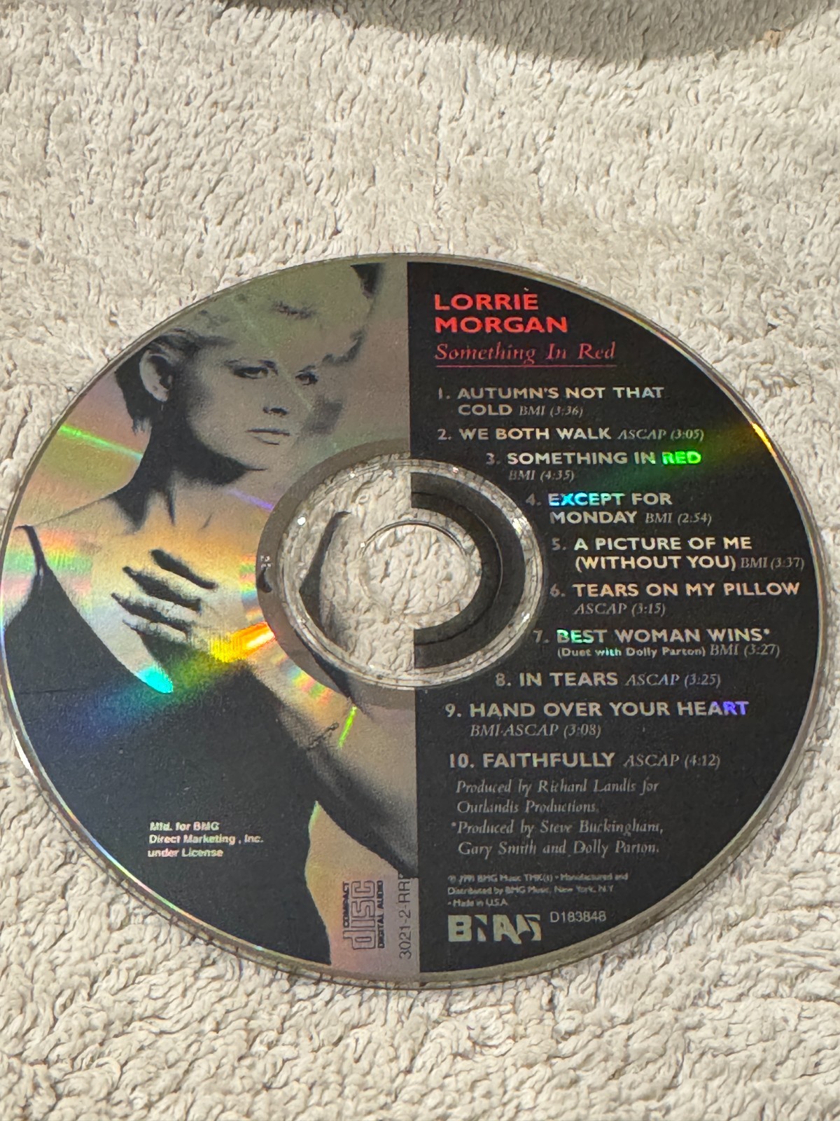 Lorrie Morgan - Something in Red - CD ONLY IN GOOD CONDITION!!!!