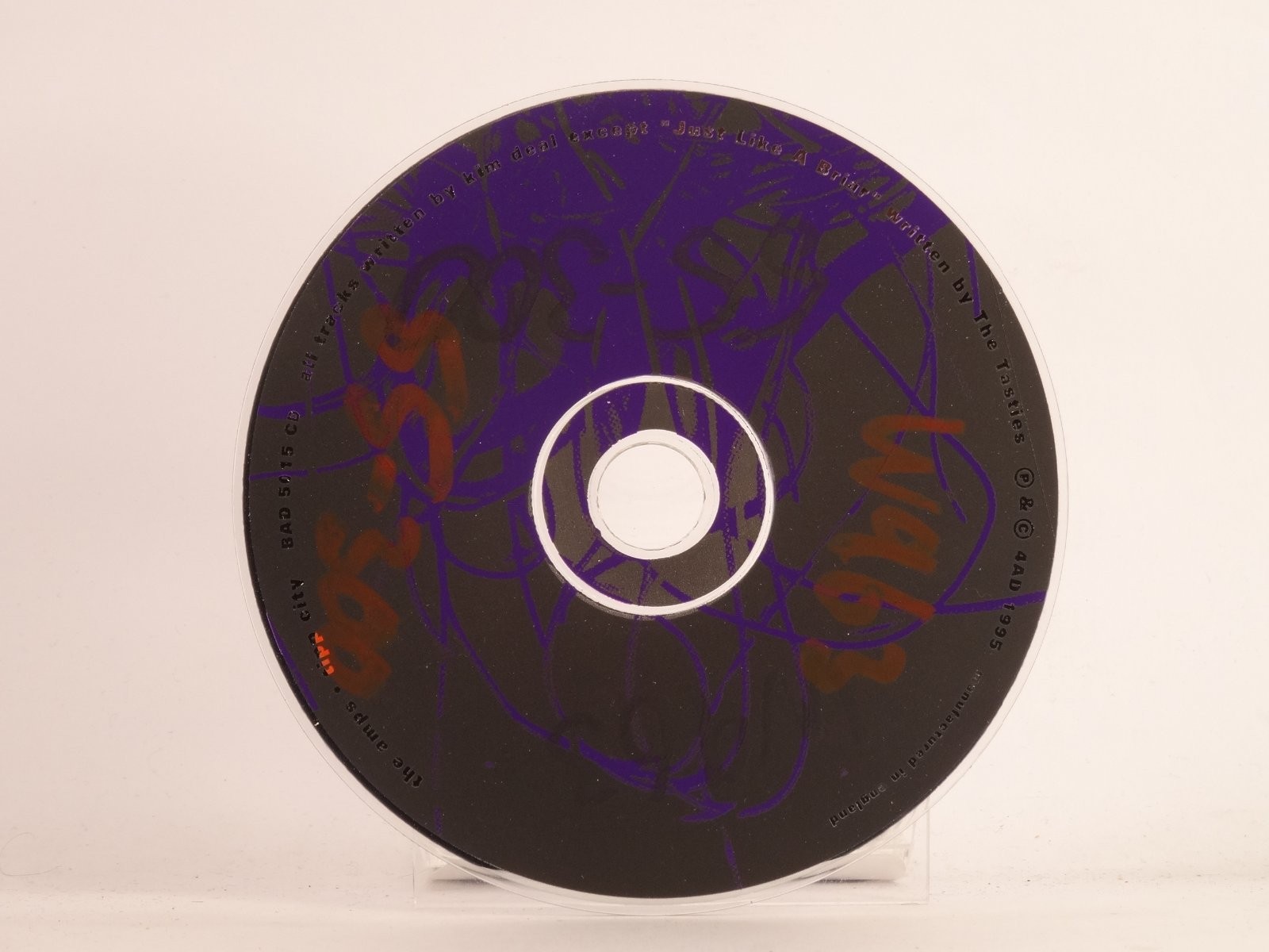THE AMPS TIPP CITY (X4) 3 Track CD Single plus Plastic Sleeve 