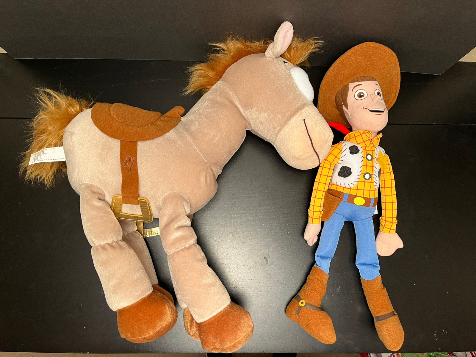 Disney/Pixar Toy Story Woody & Bullseye Peluche Set Bambola di Peluche Cavallo Grande 18"