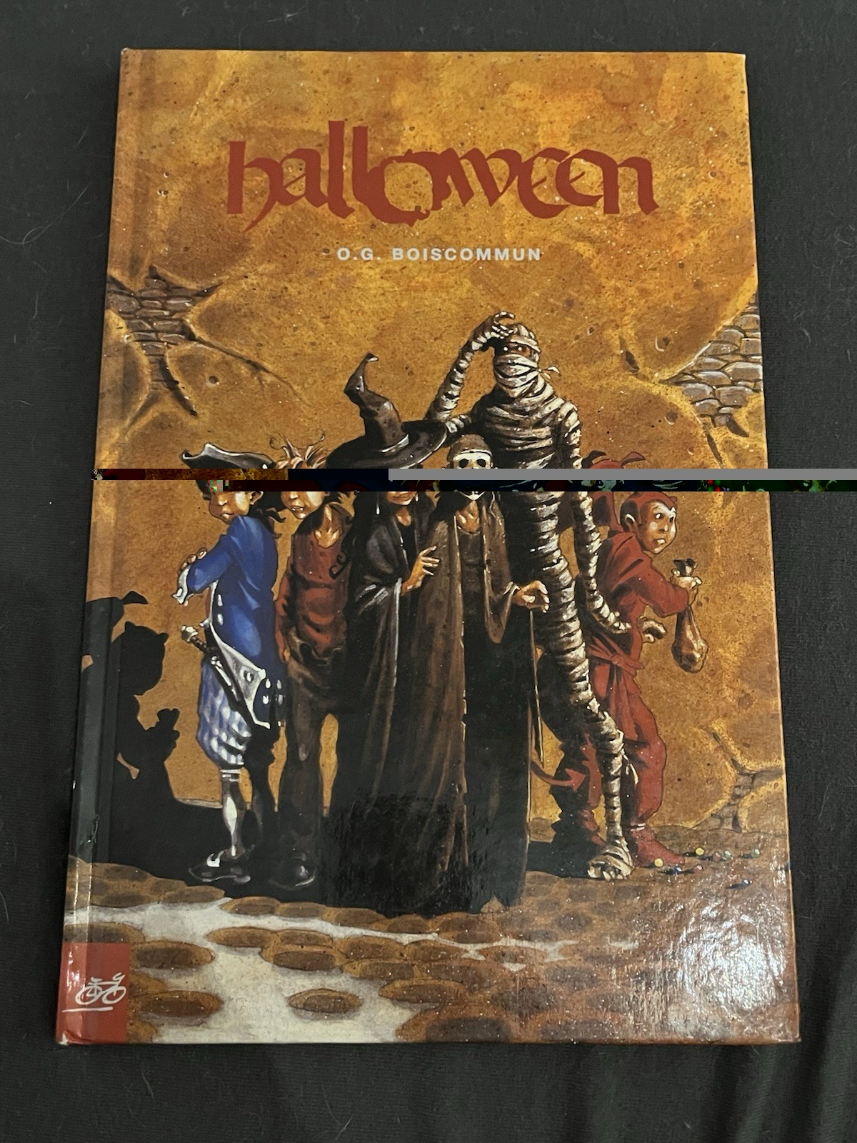 Livre Bd Bande Dessinée Halloween O.G. Boiscommun Ed. Le Cycliste 1998