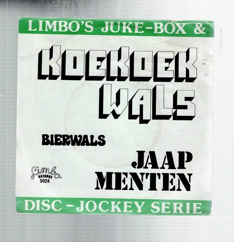 Vinyl, 7"  /  Jaap Menten – Koekoekwals / Bierwals