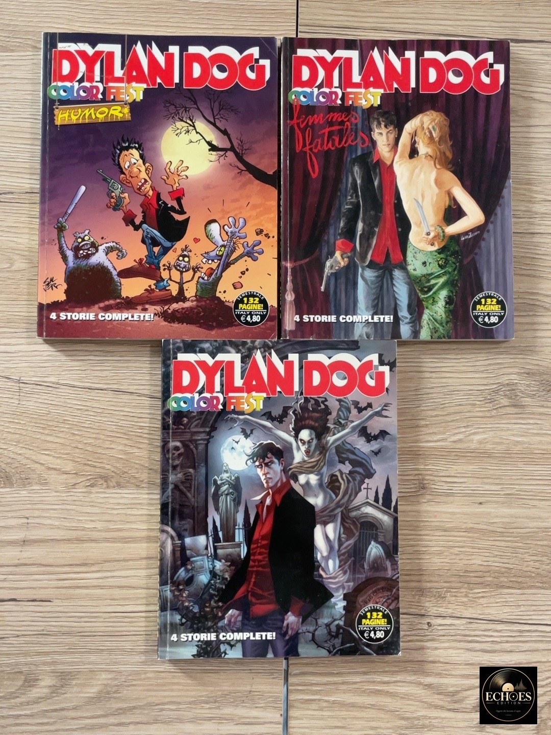 Dylan Dog Color Fest n. 4 6 7 Bonelli Lotto 3 Fumetti 12 Storie Complete