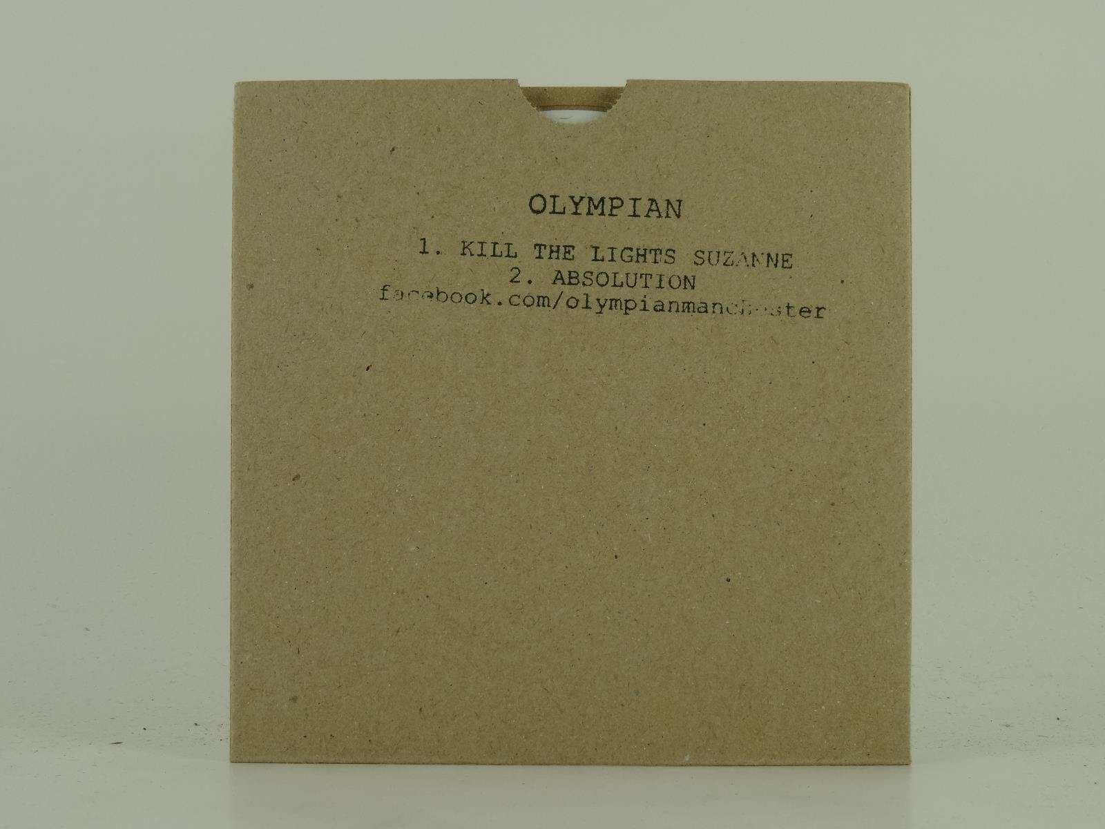 OLYMPIAN KILL THE LIGHTS SUZANNE/ABSOLUTION (D15) 2 Track Promo CD Single plus C