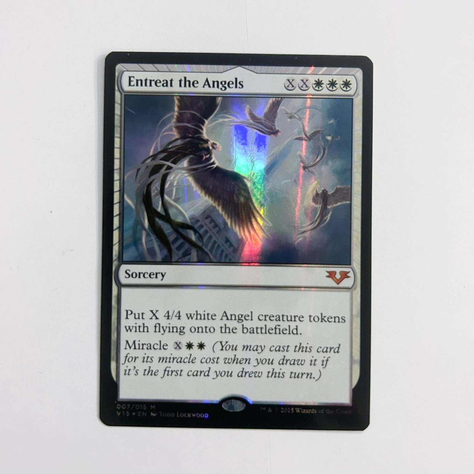 Entreat the Angels - From the Vault: Angels (V15) - NM *Foil*