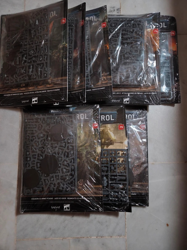 Warhammer 40k Combat Patrol Astra Militarum Cadia Salvat Issues Complete