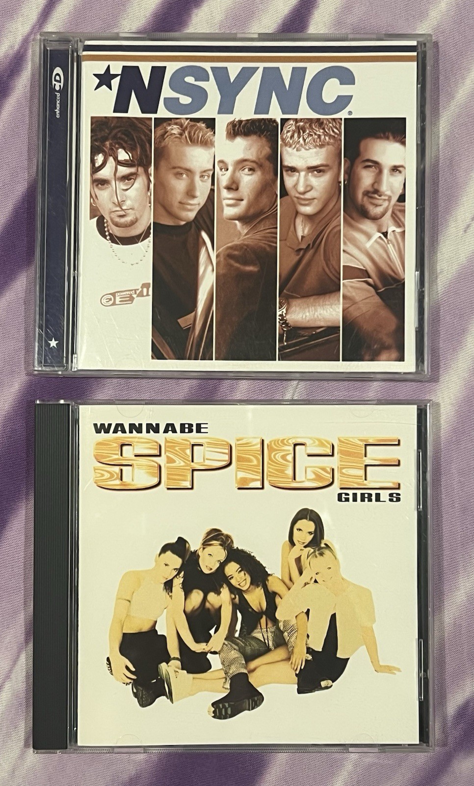 NSYNC / SPICE GIRLS - 2 CD’s - NSYNC ECD and Wannabe Promo VG /EX Dance 90’s