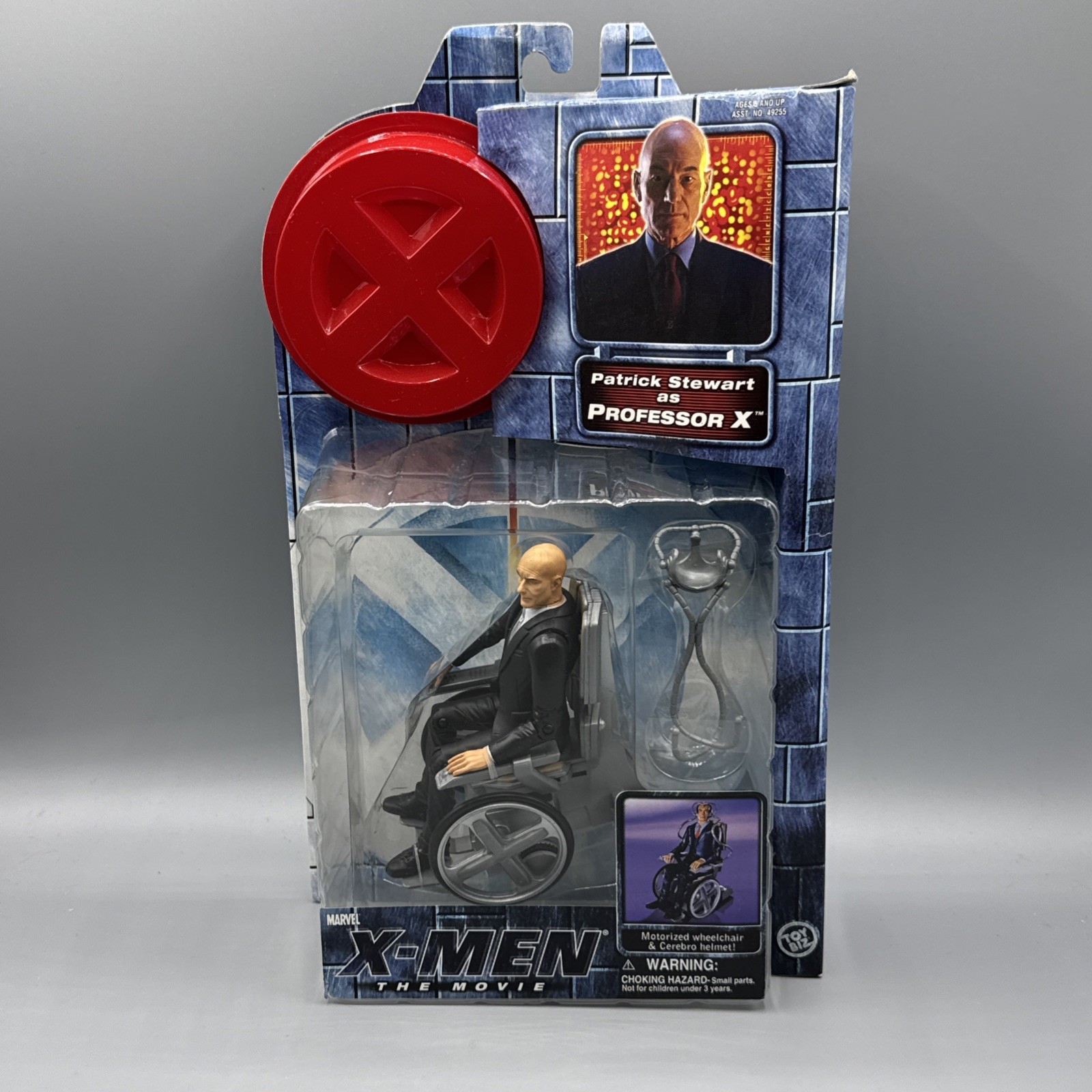 Marvel X-Men the Movie Patrick Stewart as Professor X ToyBiz Vintage