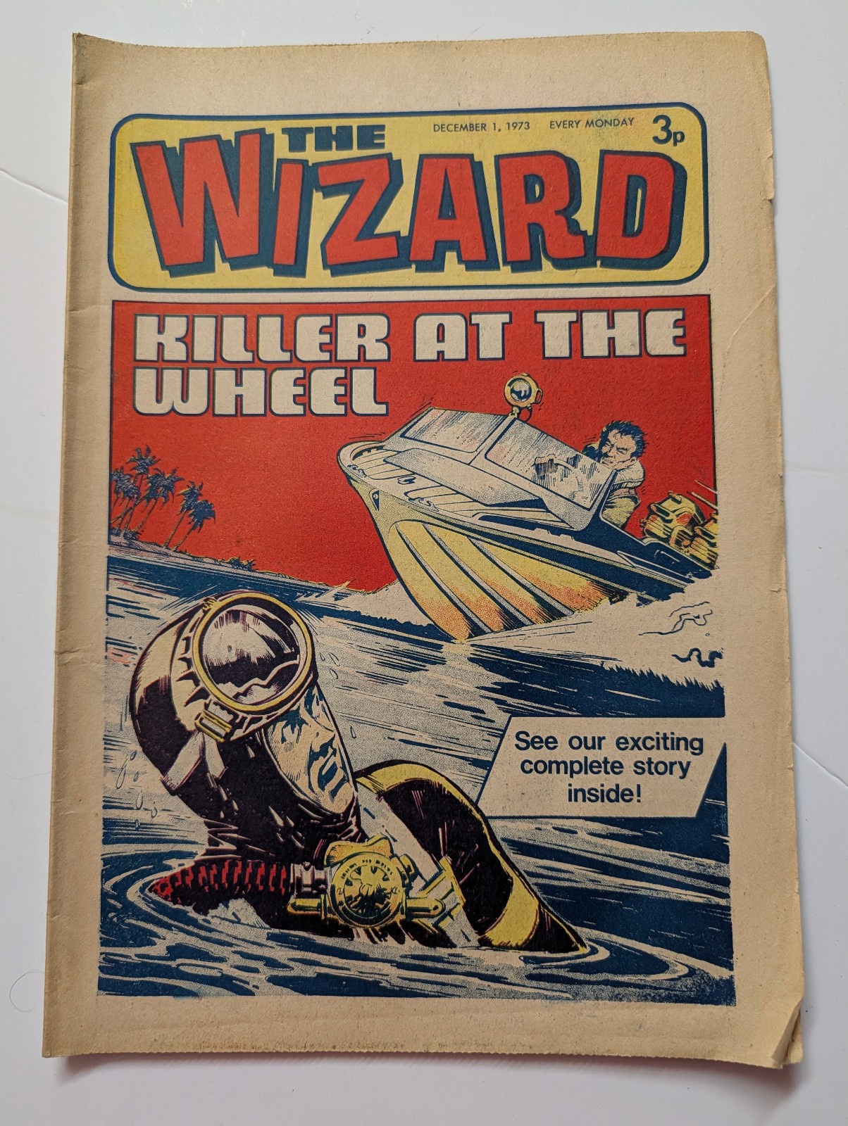 Wizard Comic, December 1st 1973.