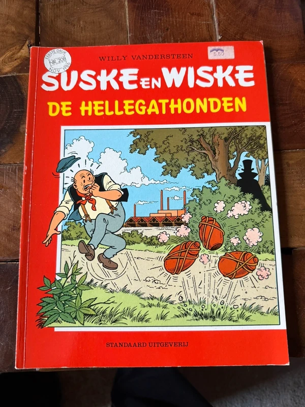 De Hellegathonden. Suske en Wiske. Willy Vandersteen.