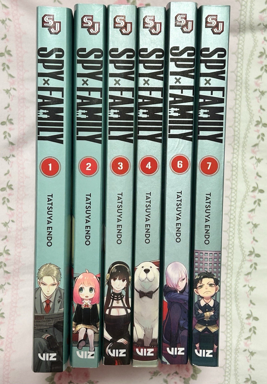 Spy x Family English Manga Series Volumes 1-4, 6, 7 Tatsuya Endo Viz Shonen Jump