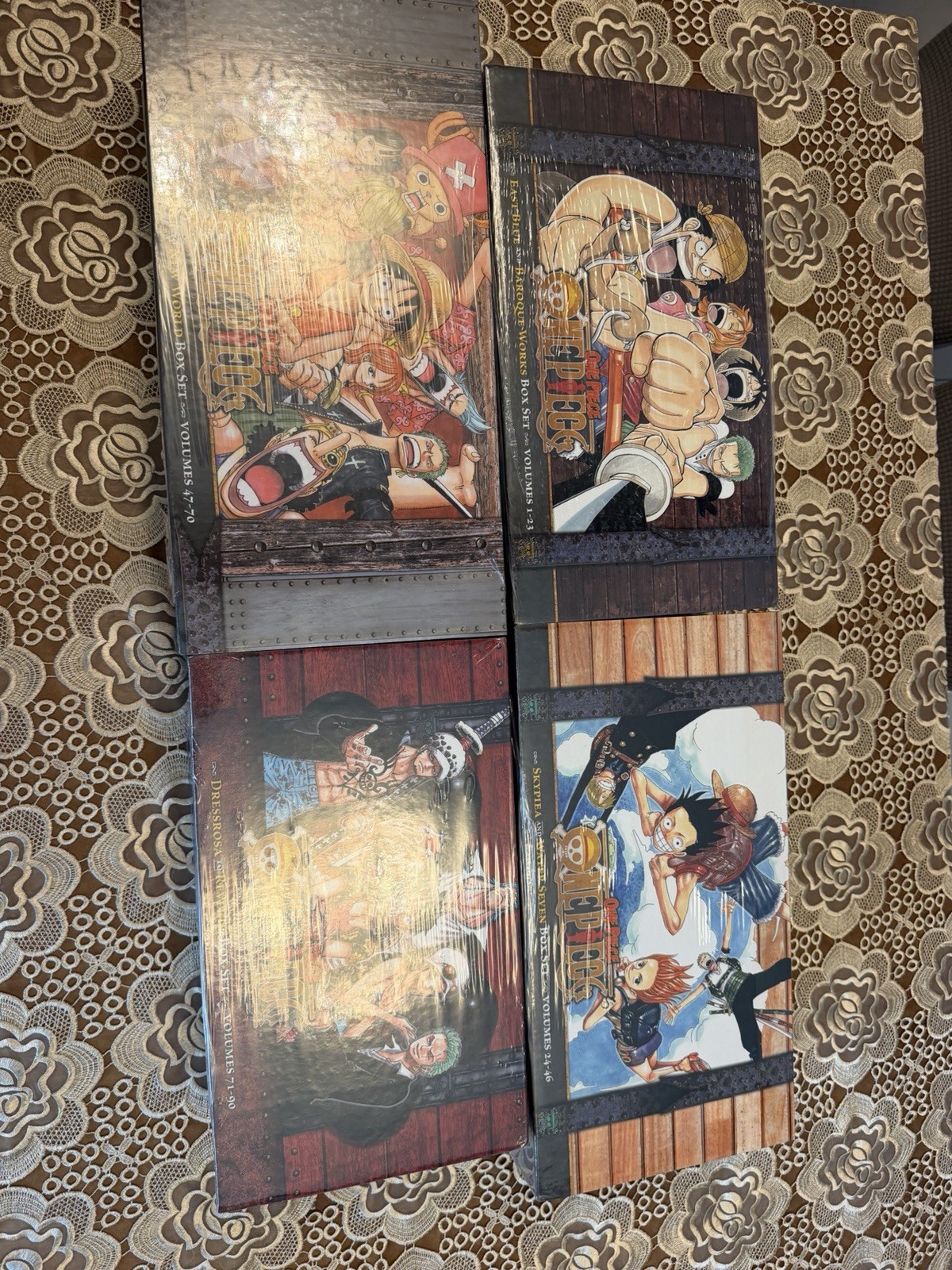 One Piece Manga Box Set 1-4 Inglese Nuovo Sigillato US Autentico Viz Media