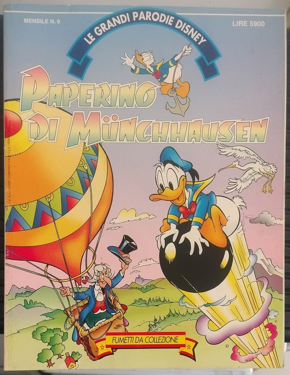 Le grandi Parodie Disney - Paperino di Munchhausen n° 9