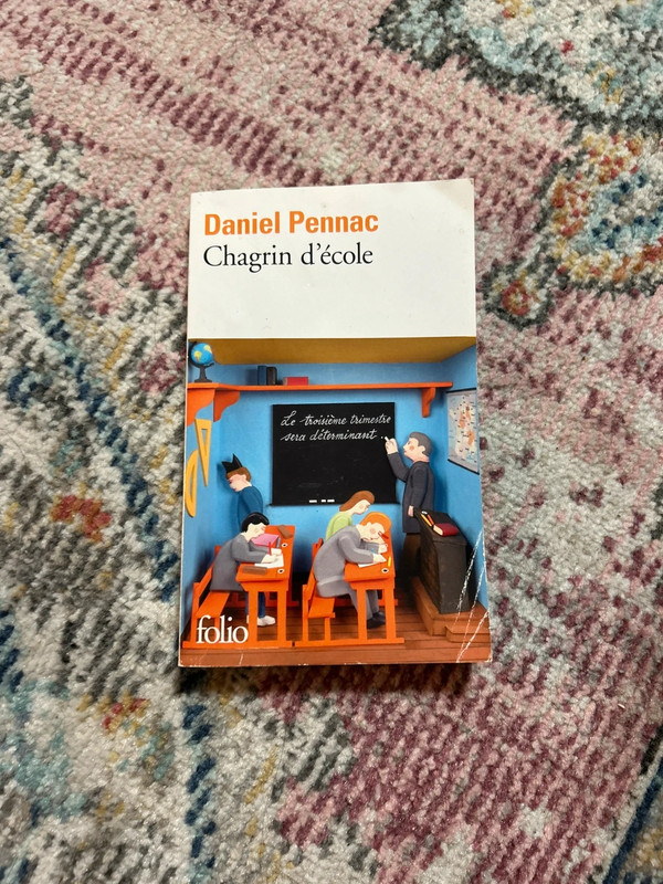 Livre Chagrin d’école - Daniel Pennac