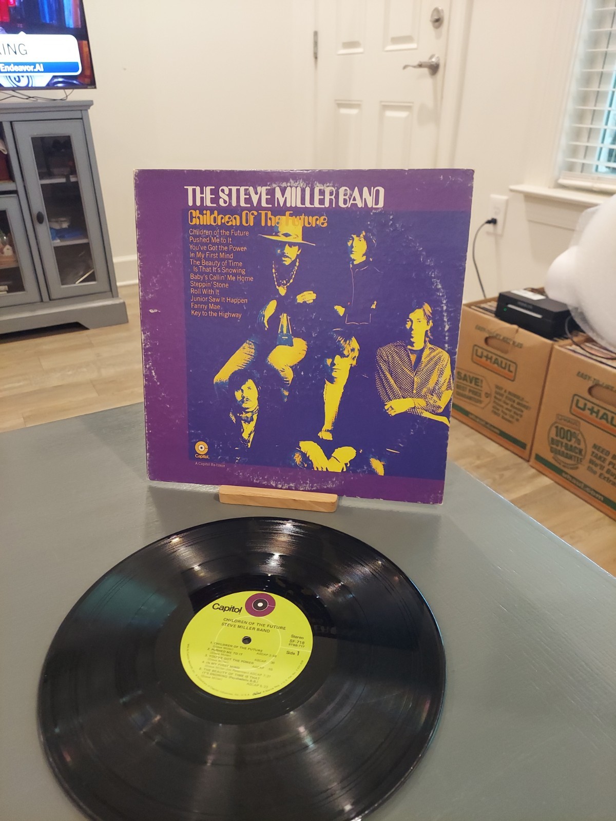 Steve Miller Band Children Of The Future  Vinyl LP 1973 VG/G+, THEIR FIRST ALBUM