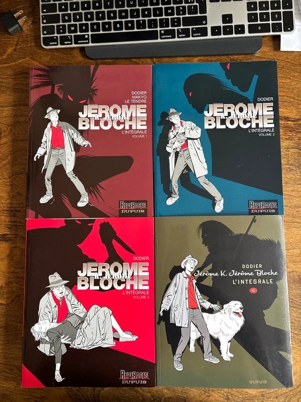 Bd intégrale Jérôme K Jérôme Bloche tomes 1 à 4