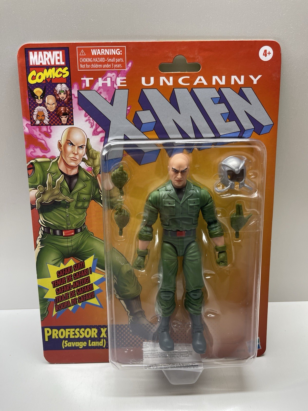 MARVEL LEGENDS PROFESSOR X SAVAGE LAND 6" PERSONAGGIO HASBRO SIGILLATO OBIETTIVO 2025
