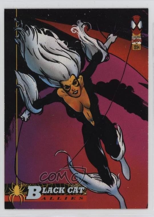 1994 Fleer Marvel Cards The Amazing Spider-Man Allies Black Cat #73 12zm