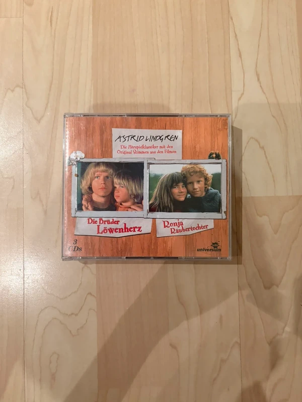 astrid lidgren ronja räubertochter & die brüder löwenherz hörspiel kinderhörspiel retro