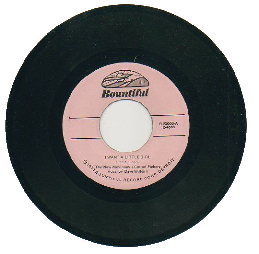 NEW McKINNEY'S COTTON PICKERS 45 RPM  I WANT A LITTLE GIRL / I'LL MAKE FUN FOR U