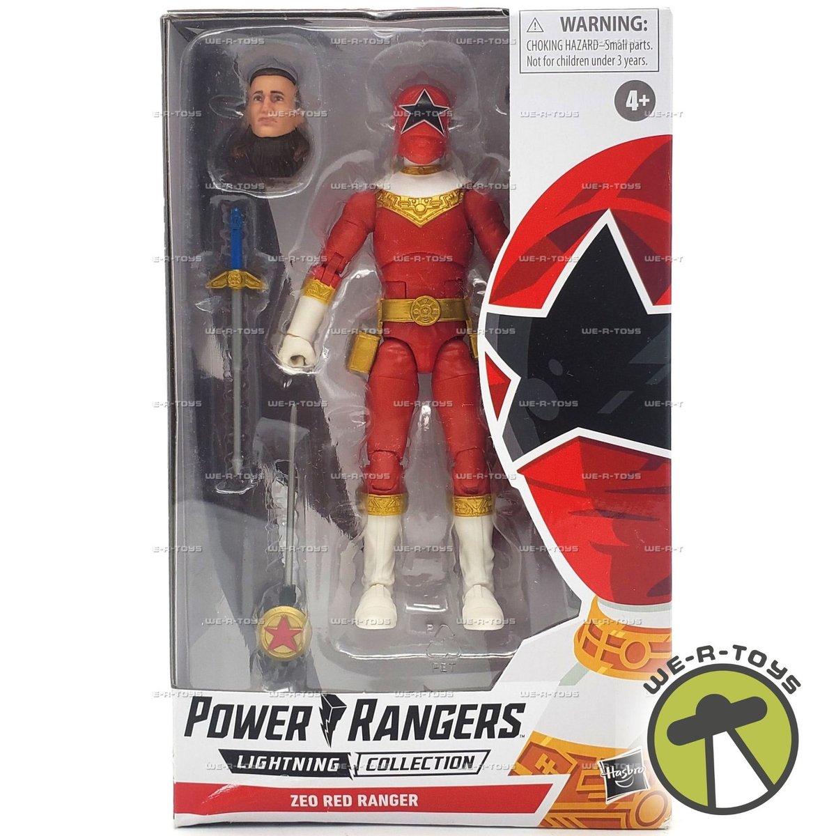 Power Rangers Lightning Collection Modellino Zeo Red Ranger Hasbro 96042