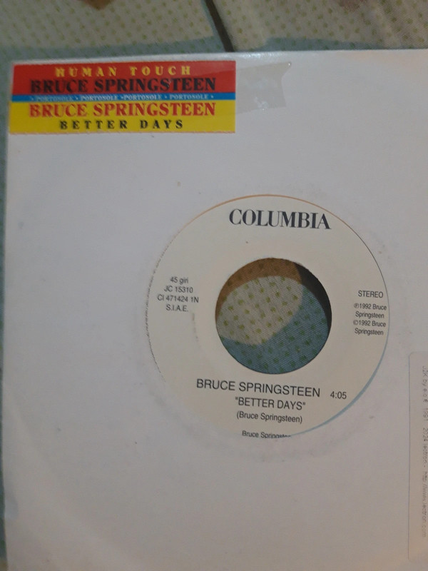Bruce Springsteen 45 jb human touch