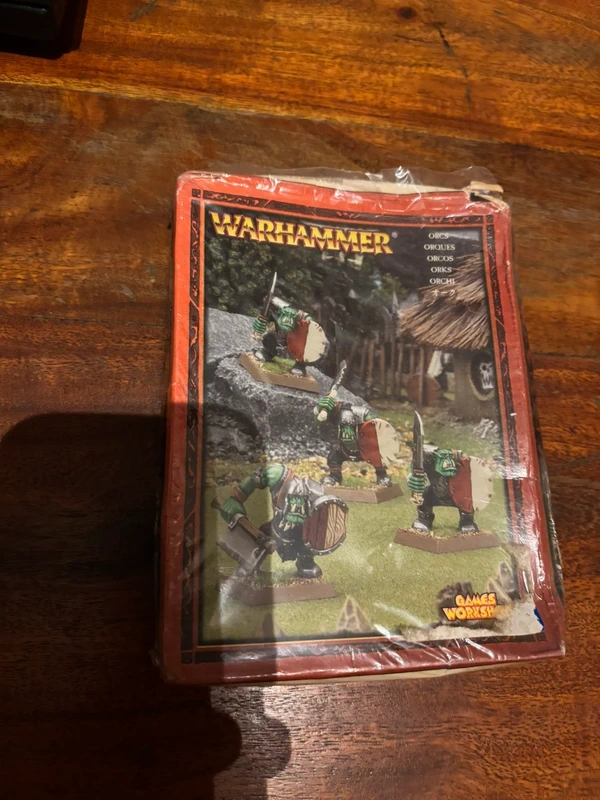 🏰 Warhammer Citadel – Heavy Metal – 4 Orcs – Réf. 35-29