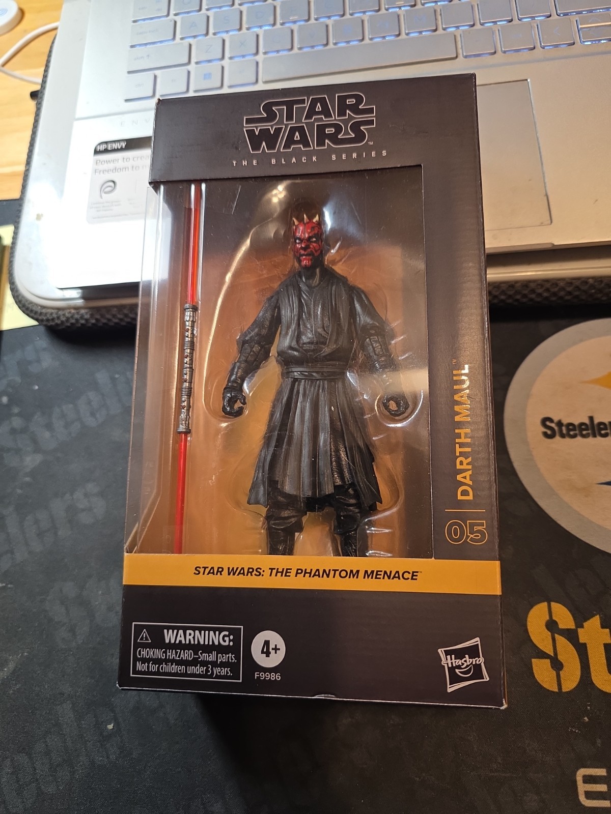 STAR WARS BLACK SERIES DARTH MAUL LA MINACCIA FANTASMA 05 PRESTINE FIGURE/SCATOLA FG5