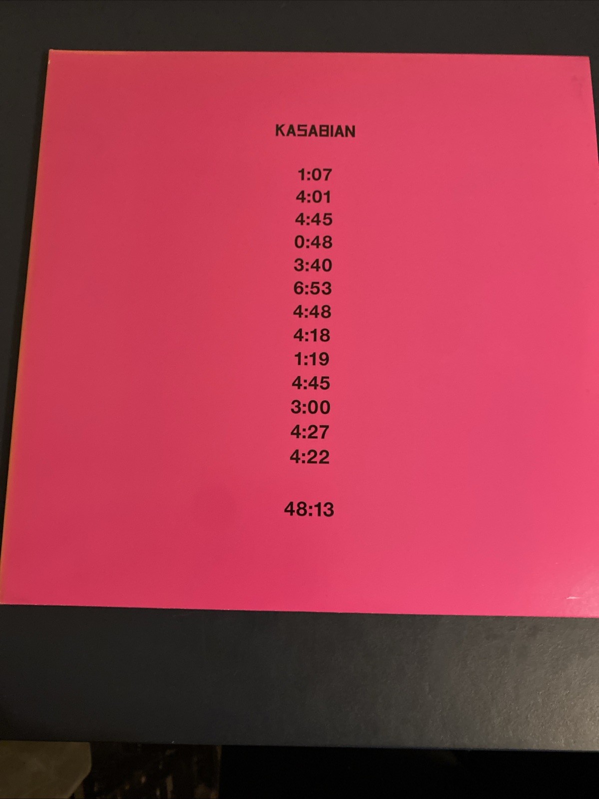 Kasabian - 48:13 Double 10 Inch Vinyl Record Excellent Condition