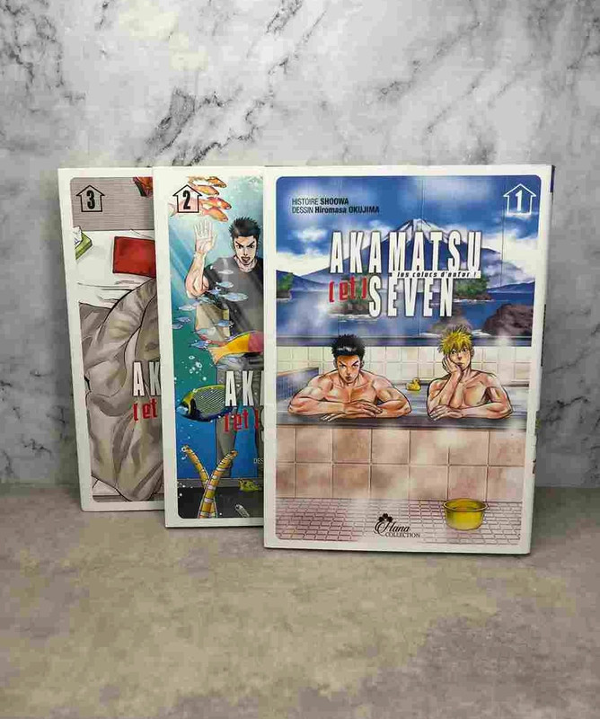 manga : akamatsu seven  /  integrale  3 tomes