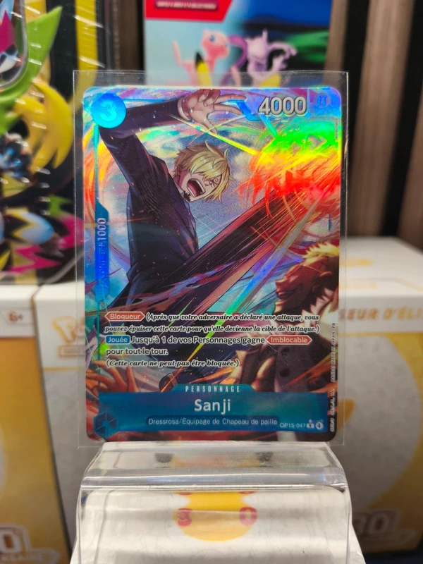 Carte One Piece Sanji OP15-047 R